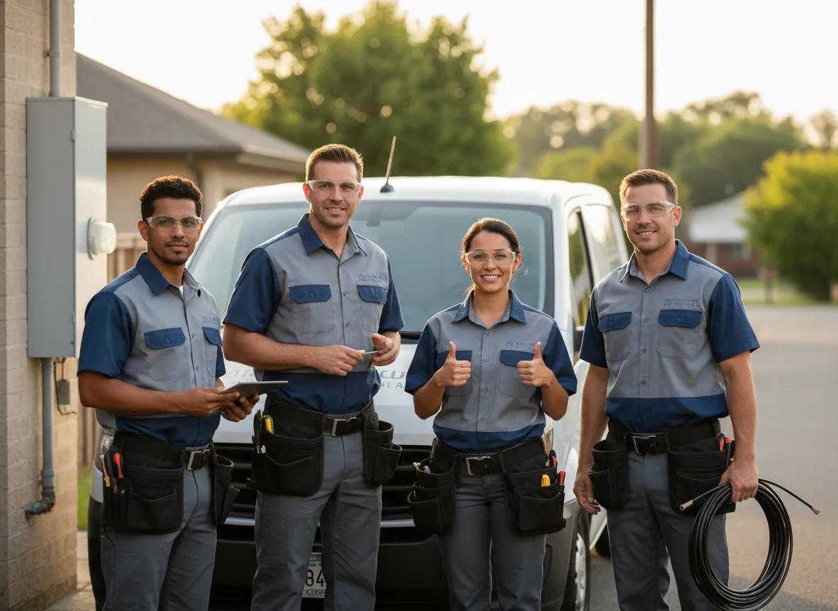 Residential electrical contractor serving homeowners in Hampton, IA
